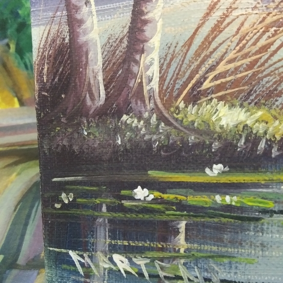 Vintage Oil on Canvas/ Signed Marten - Picture 3 of 4